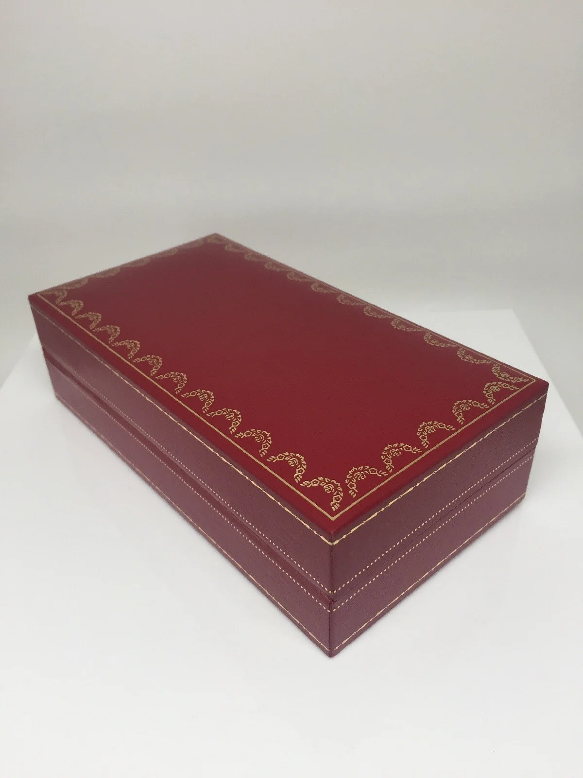 NEW AUTHENTIC CARTIER CASE RED BOX EYEGLASSES SUNGLASSES SANTOS DE CARTIER BOX 4