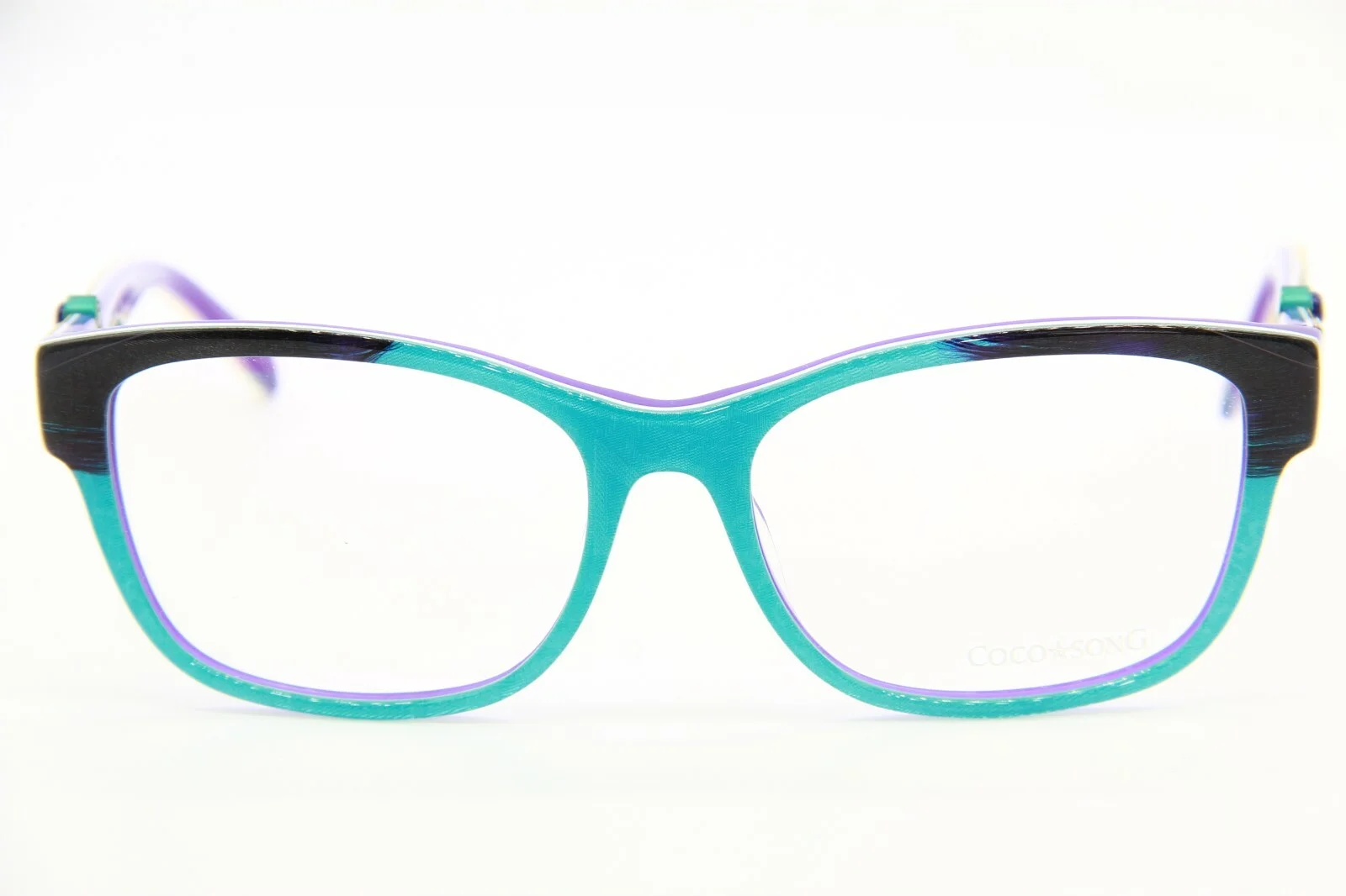 NEW AUTHENTIC COCO SONG LADIES EYEGLASSES FRAME CCS111 MULTI COLOR COL 05w/CASE 2