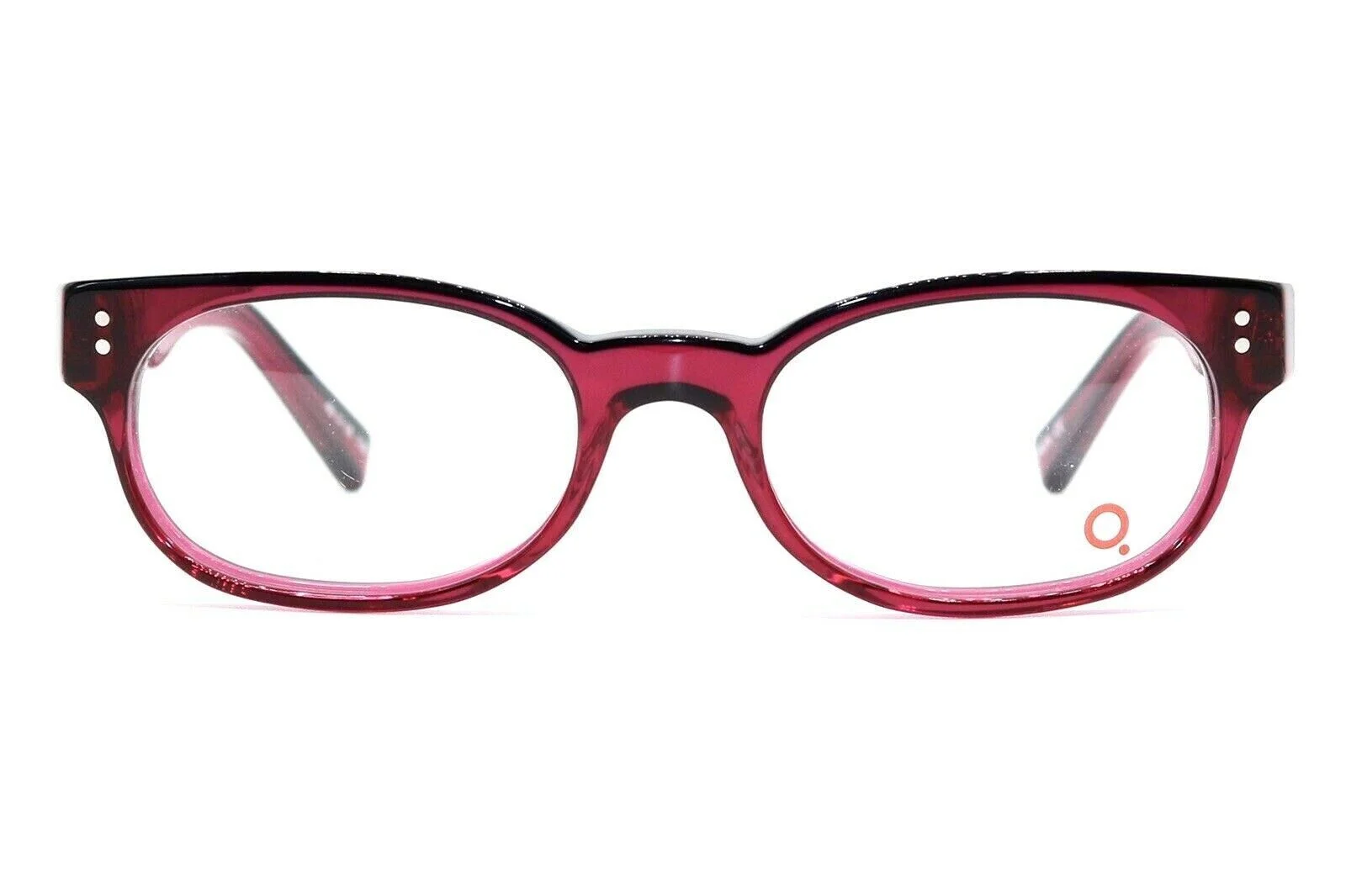 New Authentic Etnia Barcelona Portland Black Fuchsia Eyeglasses 49-18-135 2