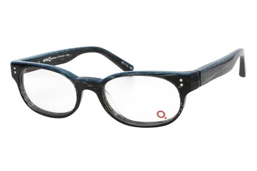 New Authentic Etnia Barcelona Portland Blue Black Unisex Eyeglasses 49-18-135