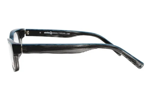 New Authentic Etnia Barcelona Portland Blue Black Unisex Eyeglasses 49-18-135 2