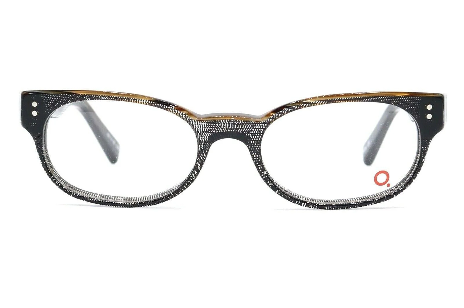 New Authentic Etnia Barcelona Portland Brown Black Unisex Eyeglasses 49-18-135 3