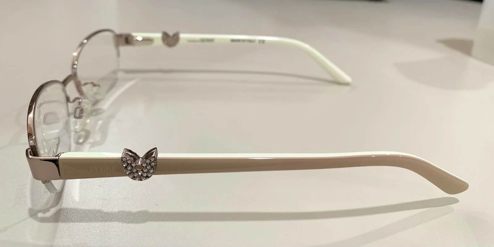 NEW AUTHENTIC GIANFRANCO FERRE FG00604 EYEGLASSES FRAME HALF RIM ITALY 51-16-140 2