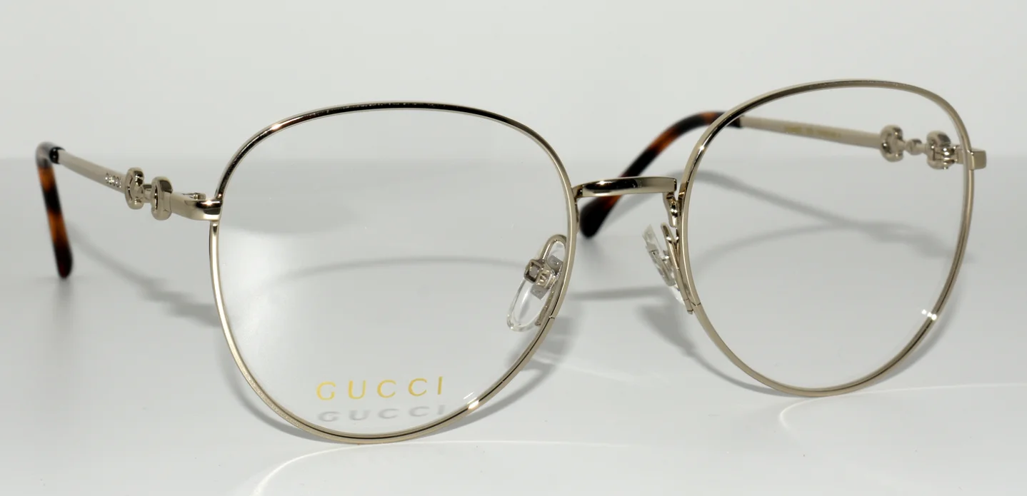 NEW AUTHENTIC GUCCI EYEGLASSES GG 0880O 003 PALE GOLD 51-18-140 WOMEN 2