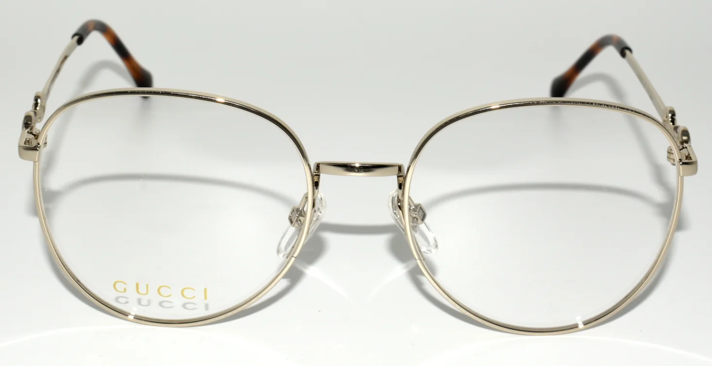 NEW AUTHENTIC GUCCI EYEGLASSES GG 0880O 003 PALE GOLD 51-18-140 WOMEN 3
