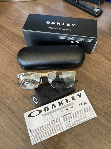 New Authentic OAKLEY OX5153-02 METAL PLATE TI 100% Titanium Eyeglasses Frame 56M 3