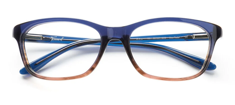 NEW AUTHENTIC OAKLEY TAUNT OX1091-0252 Blue Fade Women Frame RX 52mm 16 130 2