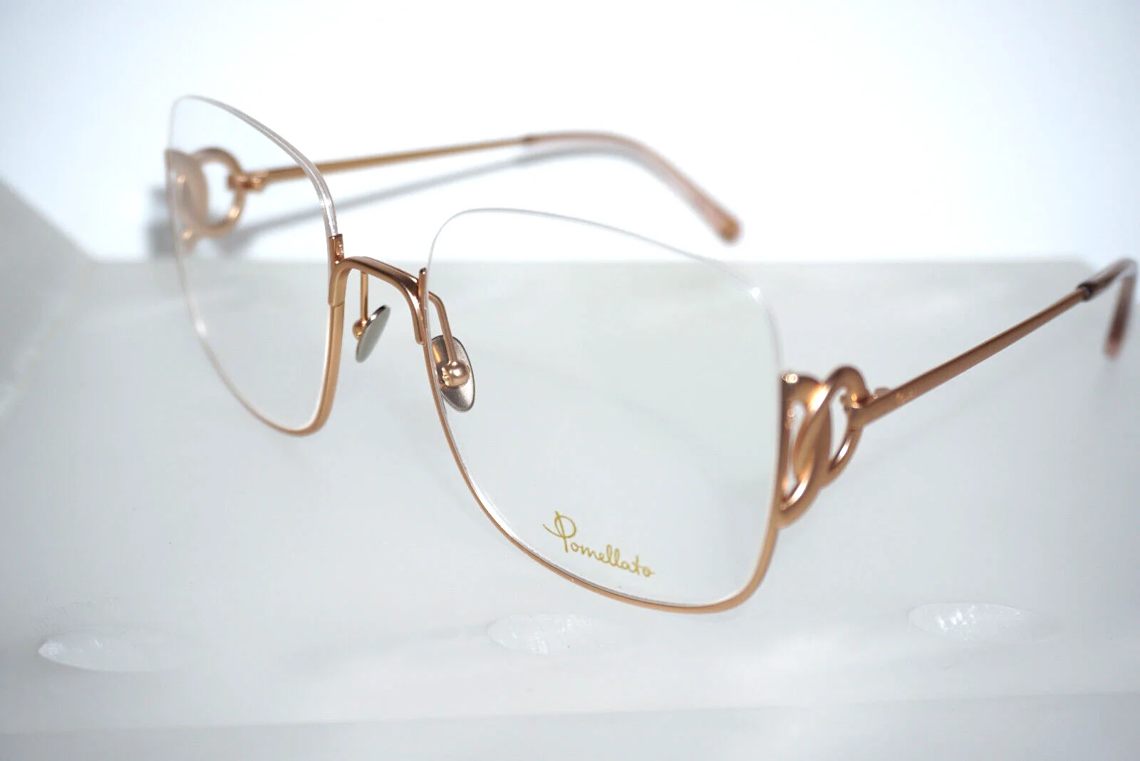 NEW AUTHENTIC POMELLATO PM0079O 001 EYEGLASSES FRAME