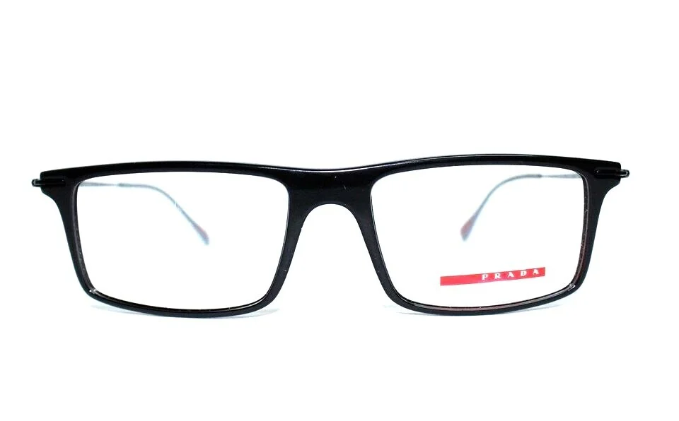 NEW AUTHENTIC PRADA SPORT VPS 03E 1AB-1O1 Black Unisex 2