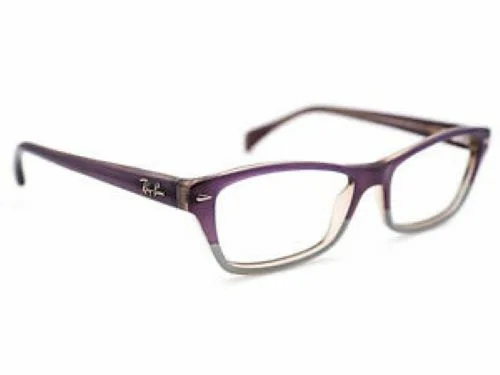 NEW AUTHENTIC RAY BAN EYEGLASSES RB5256 5107 PURPLE GREY GRADIENT 52-16-135 3