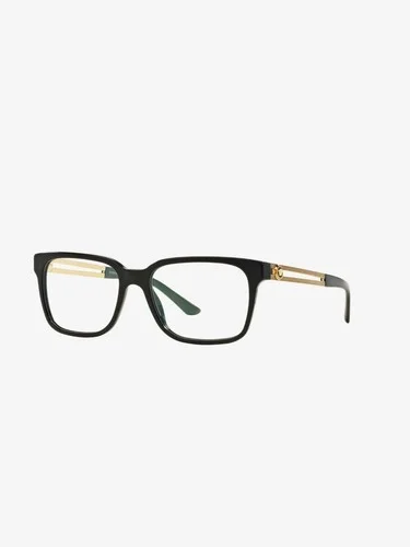 (NEW) AUTHENTIC VERSACE VE-3218 GB1 EYEGLASSES UNISEX 53/17/140 BLACK/GOLD