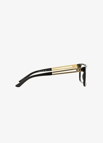 (NEW) AUTHENTIC VERSACE VE-3218 GB1 EYEGLASSES UNISEX 53/17/140 BLACK/GOLD 3