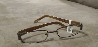 New AVALON ELAN 9402 Ladies metal eyeglass frames 52-17-135 w/case 2