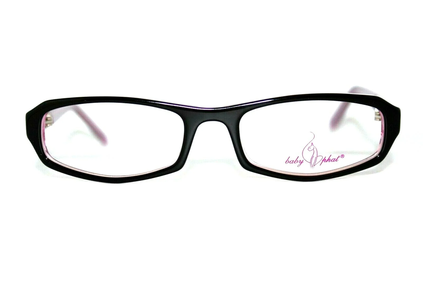 NEW BABY PHAT BV 207 043 BLACK PINK AUTHENTIC EYEGLASSES TEEN 3
