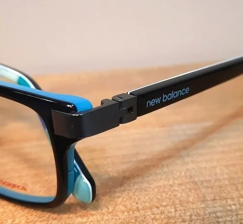 New Balance Eyeglass Frame, Prescription-ready, kid petite glasses flex hinge 3