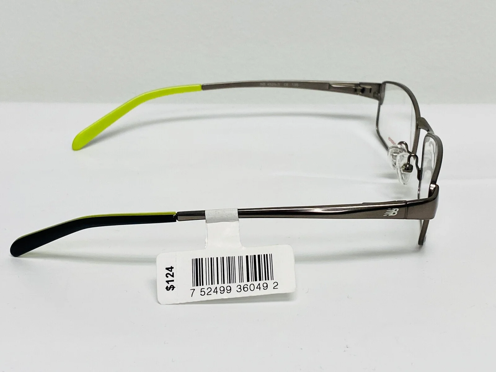 New Balance Metal Eyeglass Frames Nb452A-3 Full Rim Rectangle 53 16 135 4