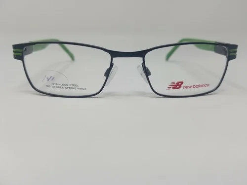 New Balance Youth Eyeglass Frames NBK 121-2 Black/Green 47-16-125 YE34