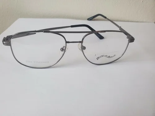 NEW BEND A BOUT EYEGLASSES, BENDABLE BRIDGE FLEX TITANIUM,GUNMETAL FRAME SIZE 54 3