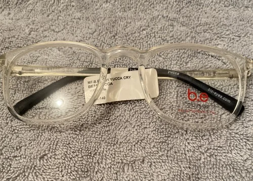 NEW Bio Eyes BE31 Yucca Cry Prescription Eyeglasses Frames 51-21-140 - Ret$54
