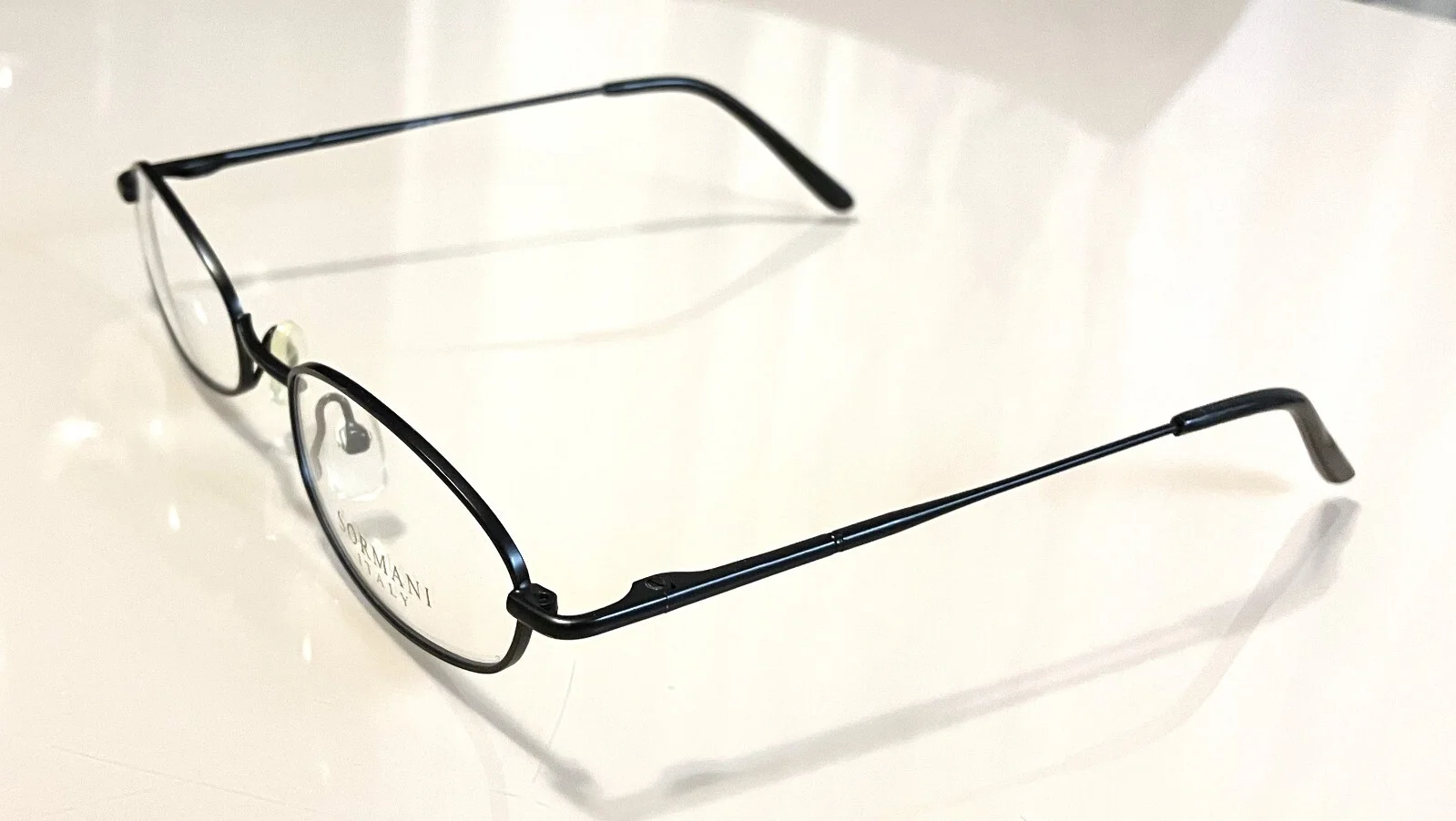 New Black SORMANI Eyeglasses Oval Frames ~ Discontinued Model ~ Discounted SALE! 2