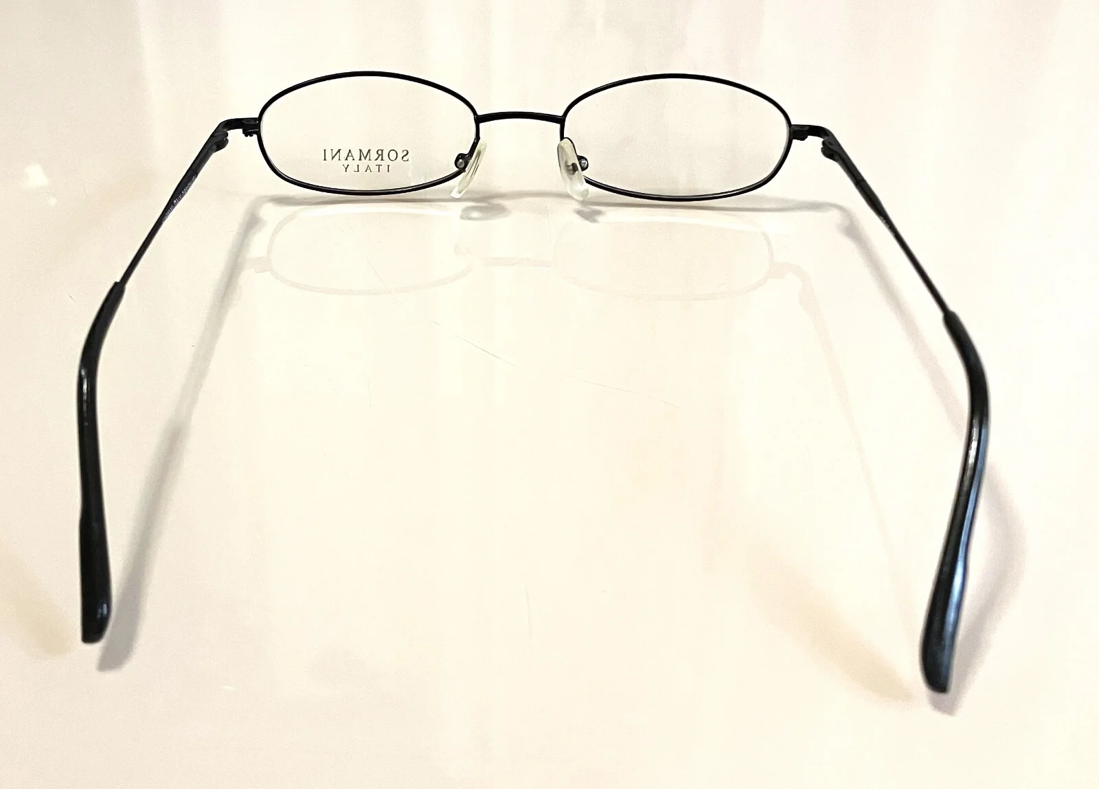 New Black SORMANI Eyeglasses Oval Frames ~ Discontinued Model ~ Discounted SALE! 4