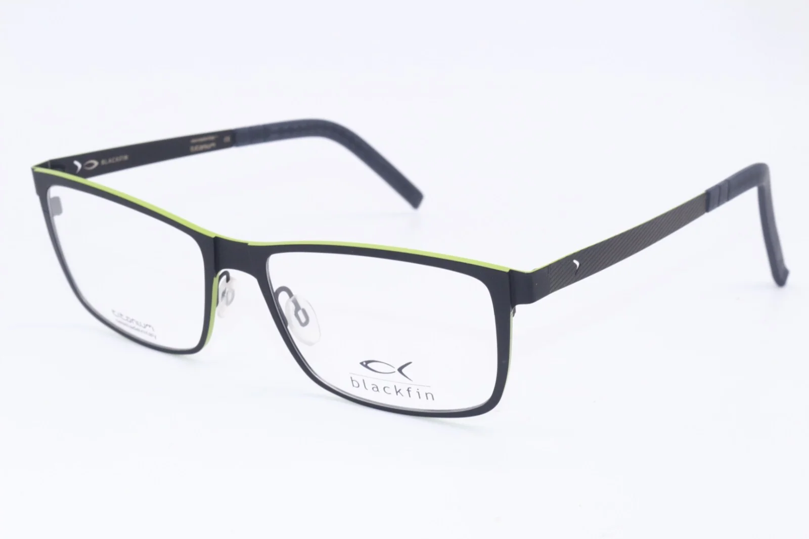 NEW BLACKFIN BF 685 COL. 430 ANCHORAGE BLACK TITANIUM AUTHENTIC EYEGLASSES 53-16 2
