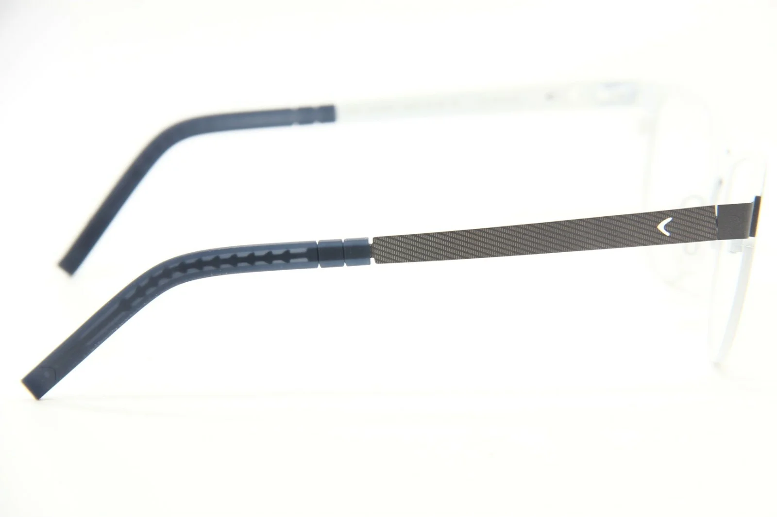 NEW BLACKFIN BF 693 BALTIMORE COL.464 GREY TITANIUM AUTHENTIC EYEGLASSES 53-16 3