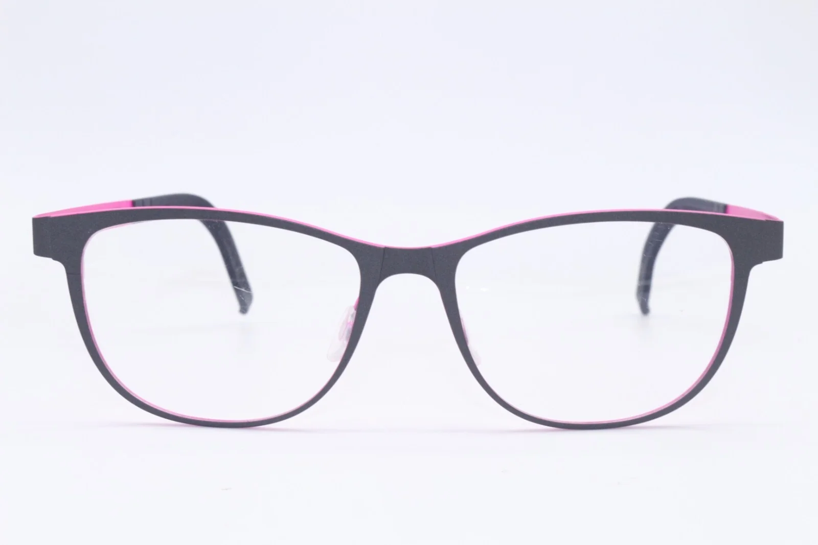 NEW BLACKFIN BF 693 COL. 465 BALTIMORE BLACK TITANIUM AUTHENTIC EYEGLASSES 53-16 3