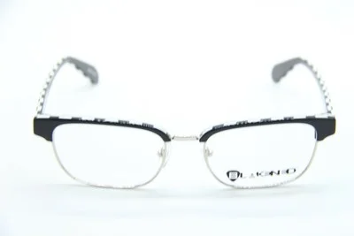 NEW BLKND DB-1011 COL:04 BLACK WHITE EYEGLASSES AUTHENTIC FRAMES RX 53-18 2