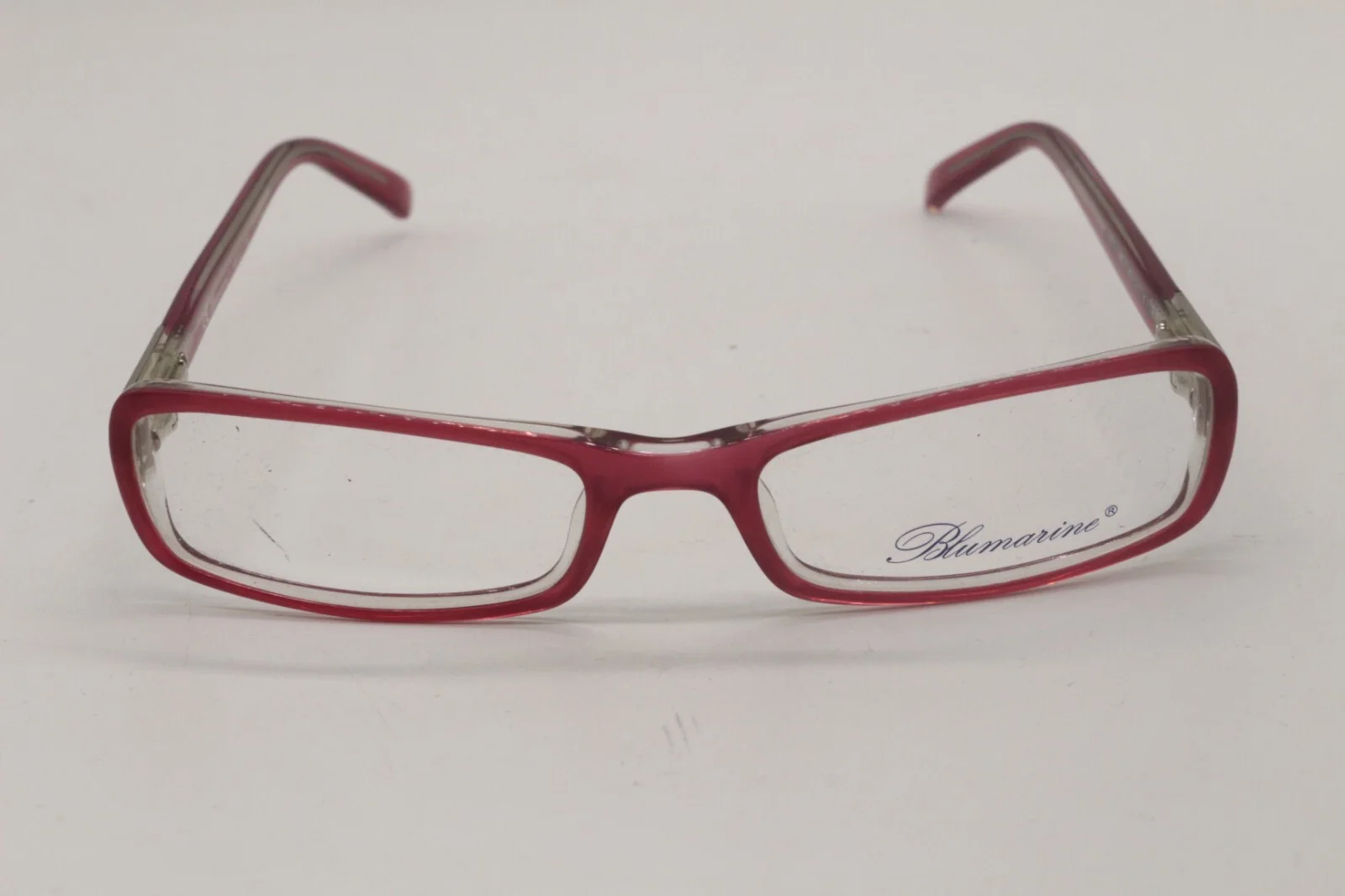 NEW BLUMARINE BM 90751 D13 CLEAR PINK SILVER AUTHENTIC FRAMES EYEGLASSES 52-18 2