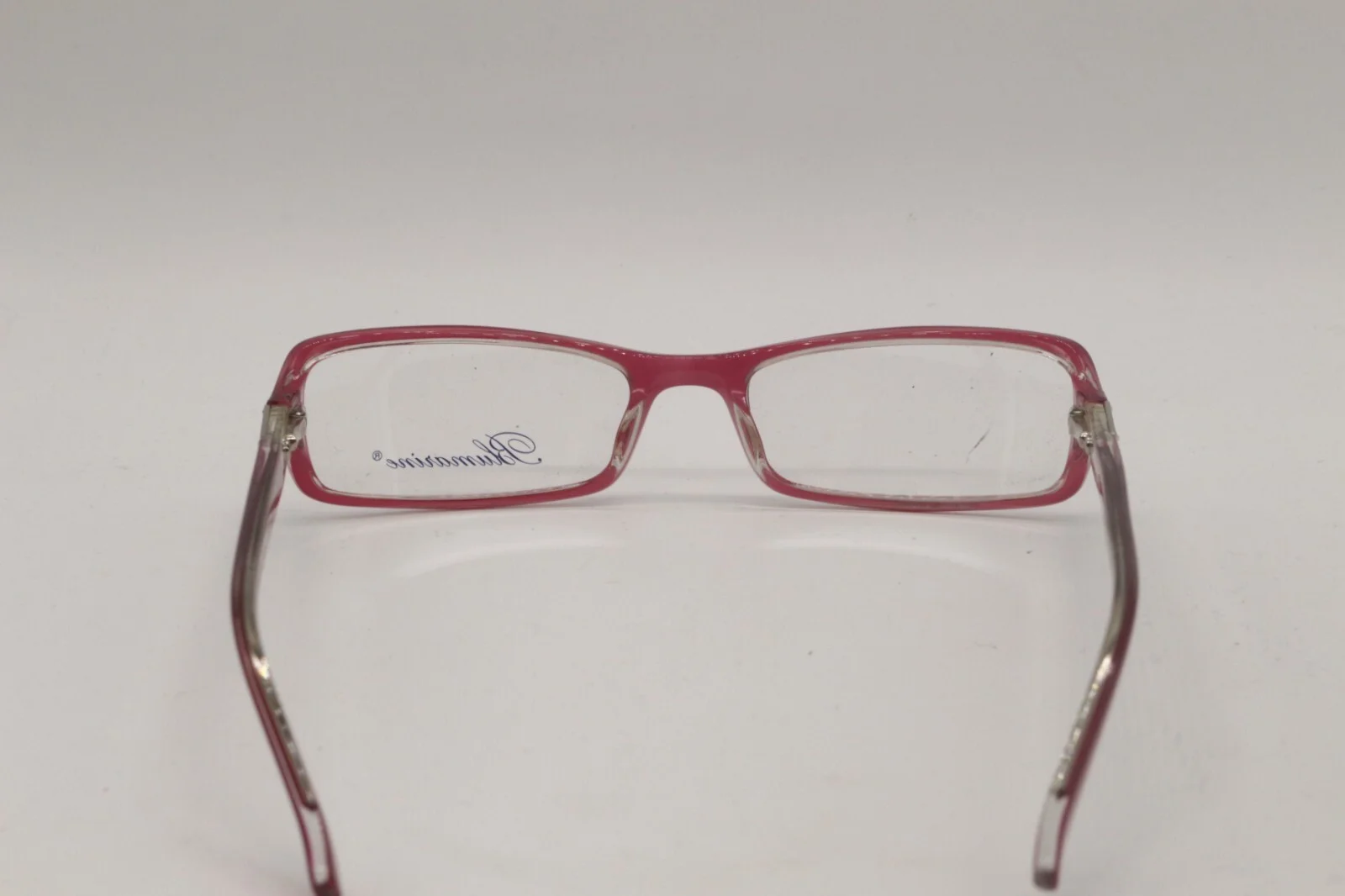NEW BLUMARINE BM 90751 D13 CLEAR PINK SILVER AUTHENTIC FRAMES EYEGLASSES 52-18 4