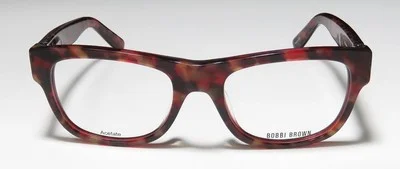 NEW BOBBI BROWN THE ADDISON GLASSES 48-18-135 FULL-RIM DESIGNER PLASTIC RED 8Q8 3