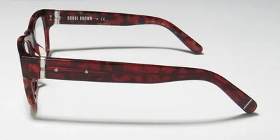 NEW BOBBI BROWN THE ADDISON GLASSES 48-18-135 FULL-RIM DESIGNER PLASTIC RED 8Q8 4