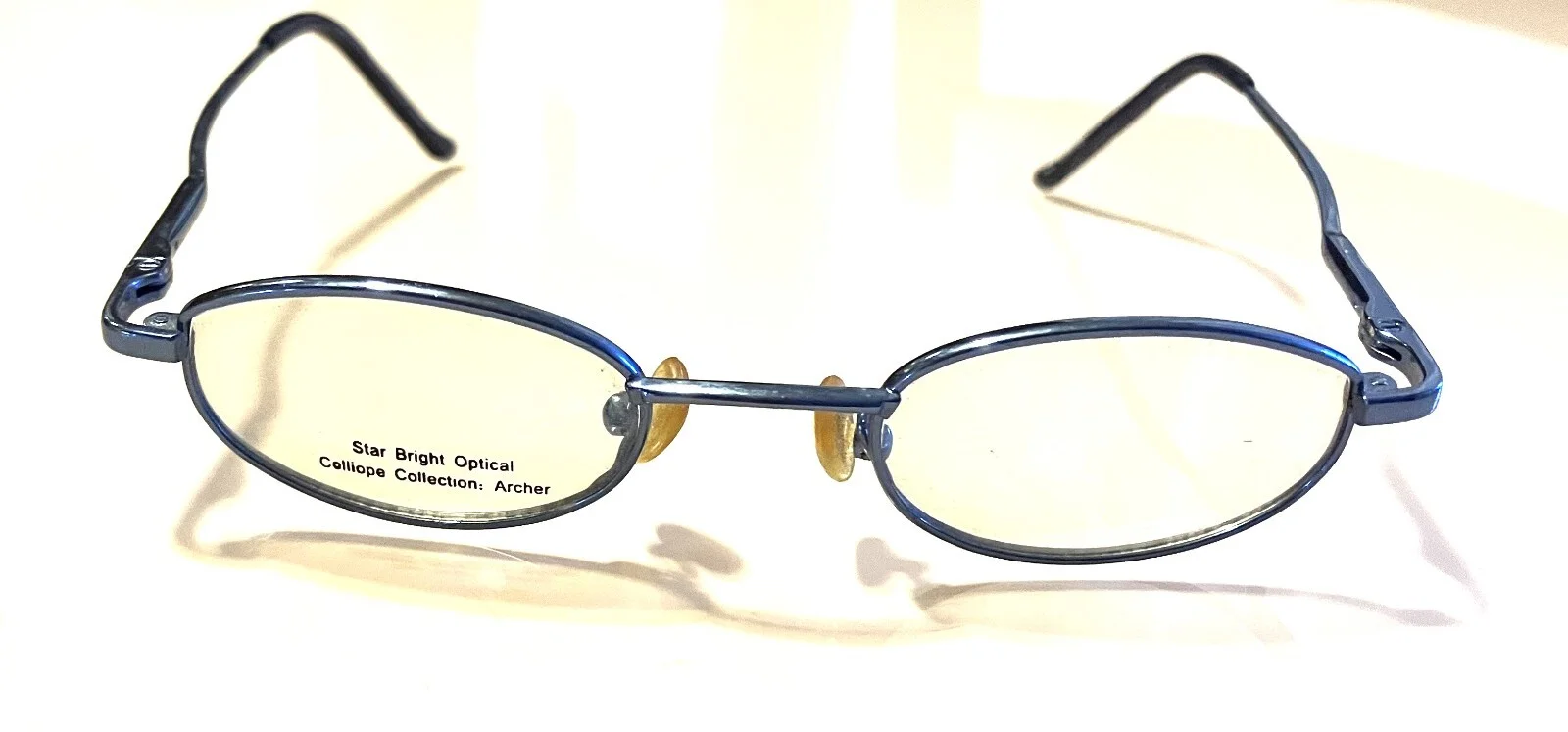 New Bold Matte Gold PEZZO Eyeglasses PZ3310 Rectangular Frames ~ Closeout SALE!