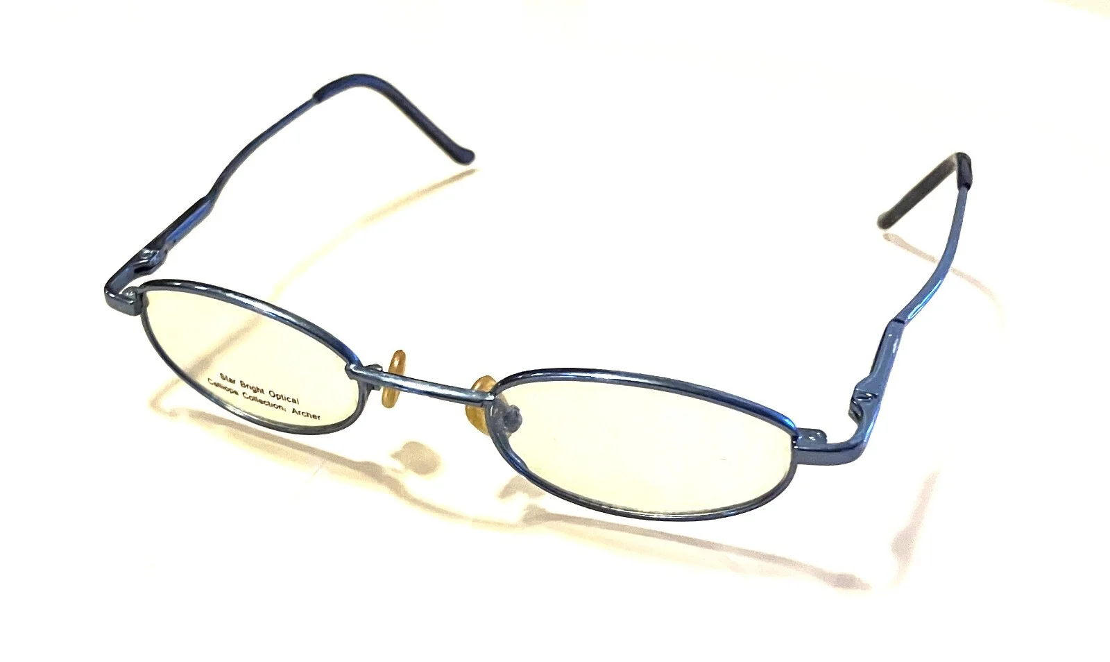 New Bold Matte Gold PEZZO Eyeglasses PZ3310 Rectangular Frames ~ Closeout SALE! 2