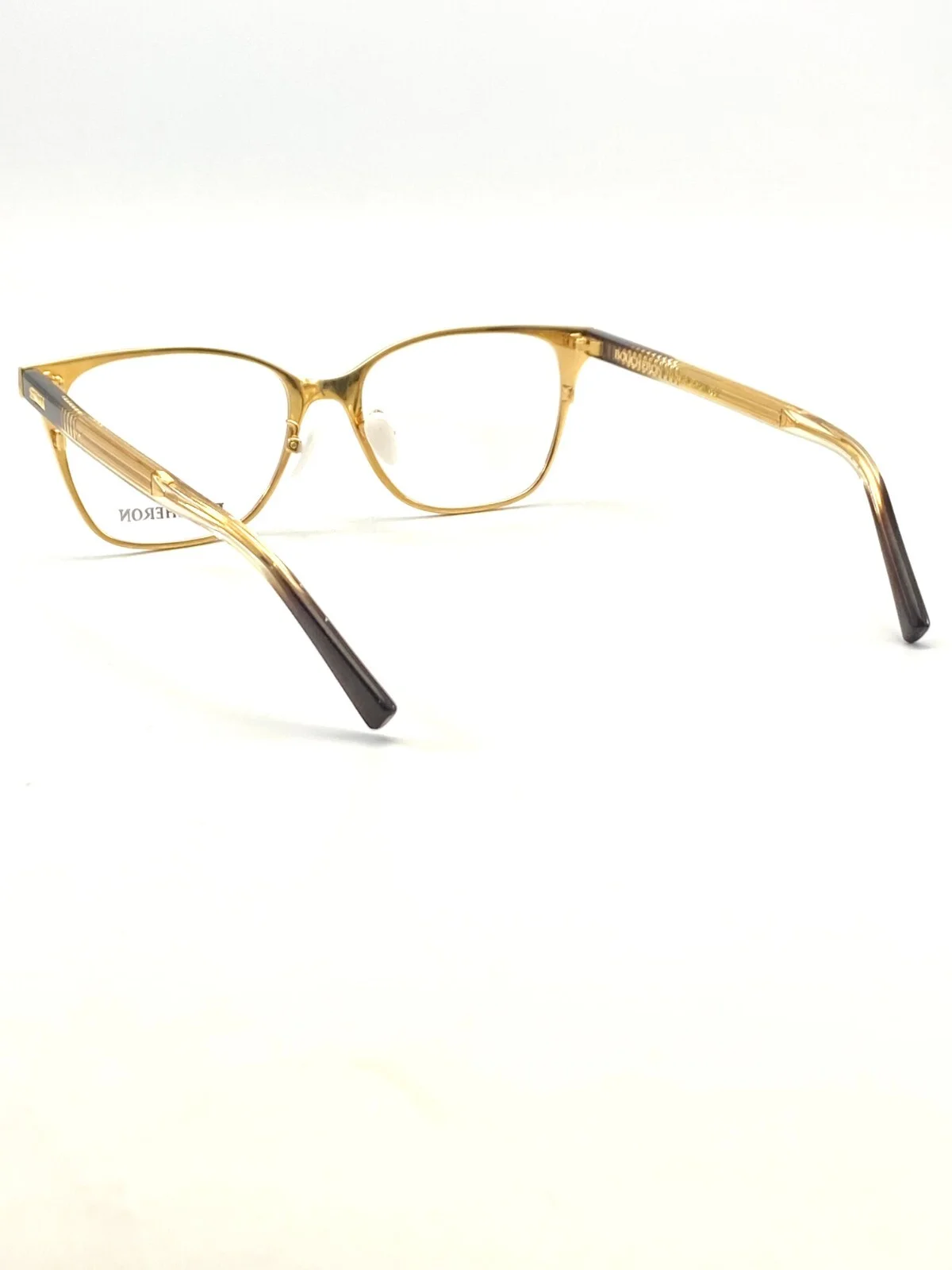 NEW BOUCHERON PARIS BC0014OA 003 GOLD AUTHENTIC EYEGLASSES 54-17 140 W/CASE 4
