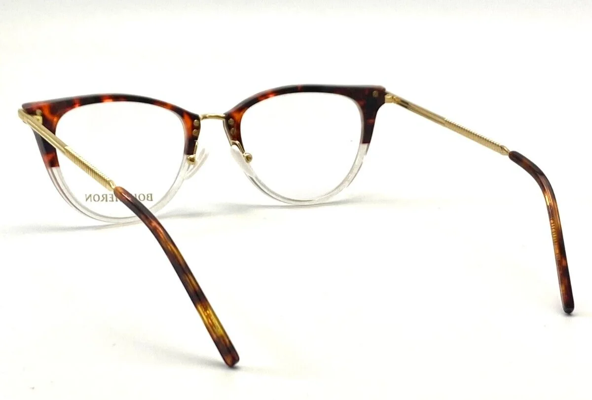 NEW BOUCHERON PARIS BC0026O 004 HAVANA AUTHENTIC EYEGLASSES 51-19 140 W/CASE 4