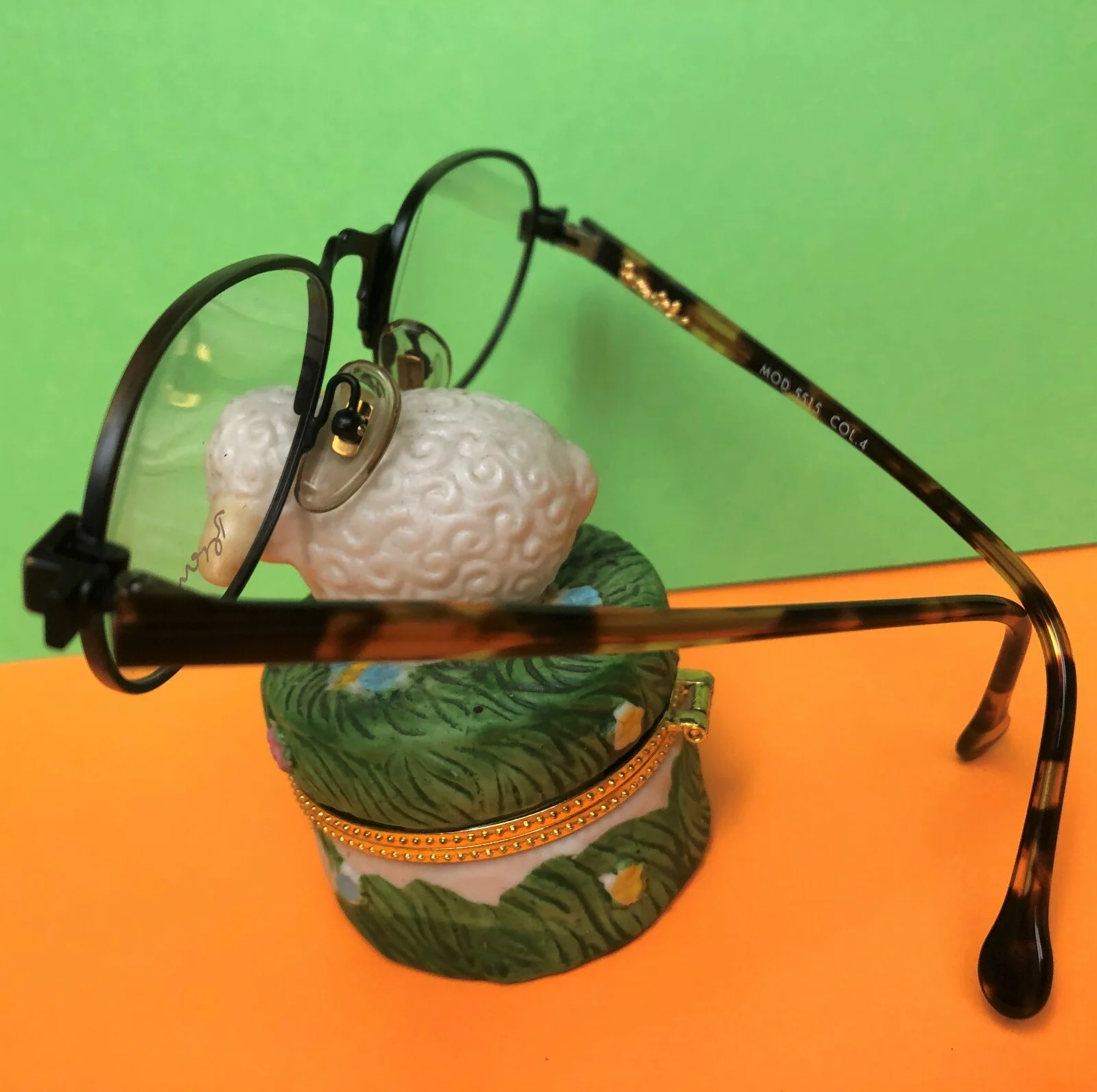 New Brendel Eyeglasses Metallic Frames Tortoise Temples Unique Look ~ Closeout! 2