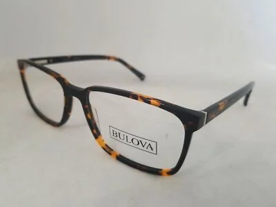 new BULOVA Crested Butte eyeglasses Frame Tortoise 61mm Extra Large XL Optical