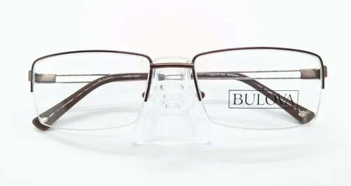New Bulova Lakeland Mens Eyeglass Frame Retail $200
