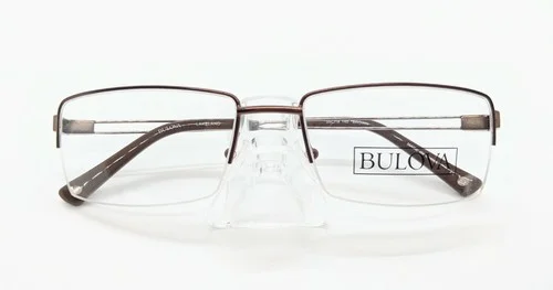 New Bulova Lakeland Mens Eyeglass Frame Retail $200 2