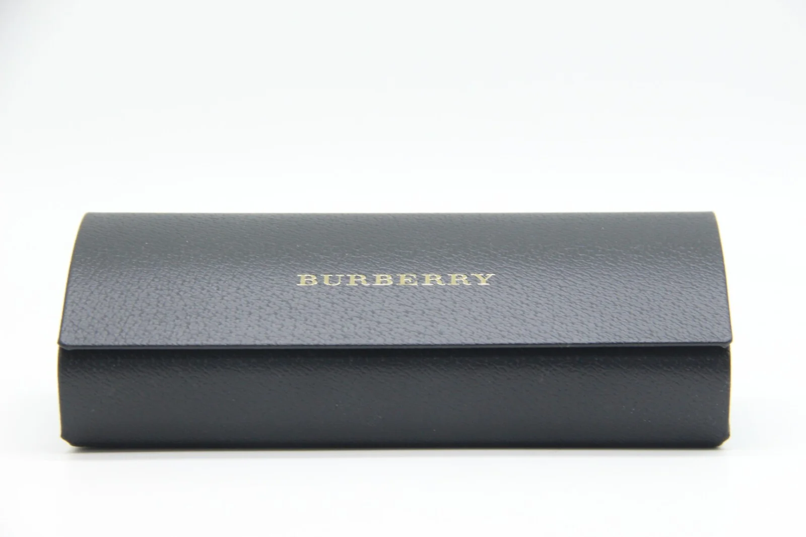 NEW BURBERRY BLACK AUTHENTIC EYEWEAR EYEGLASSES GLASSES LARGE CASE ONLY 2