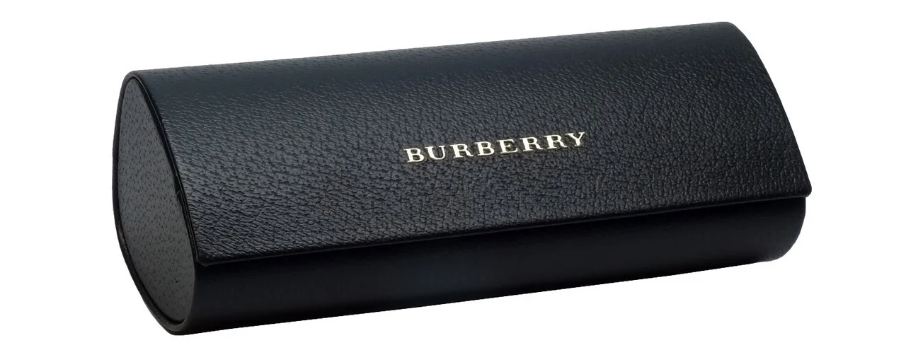 NEW BURBERRY EYEGLASSES SUNGLASSES BOX HARD CASE SEALED CLOTH DOCUMENTS MEDIUM 3