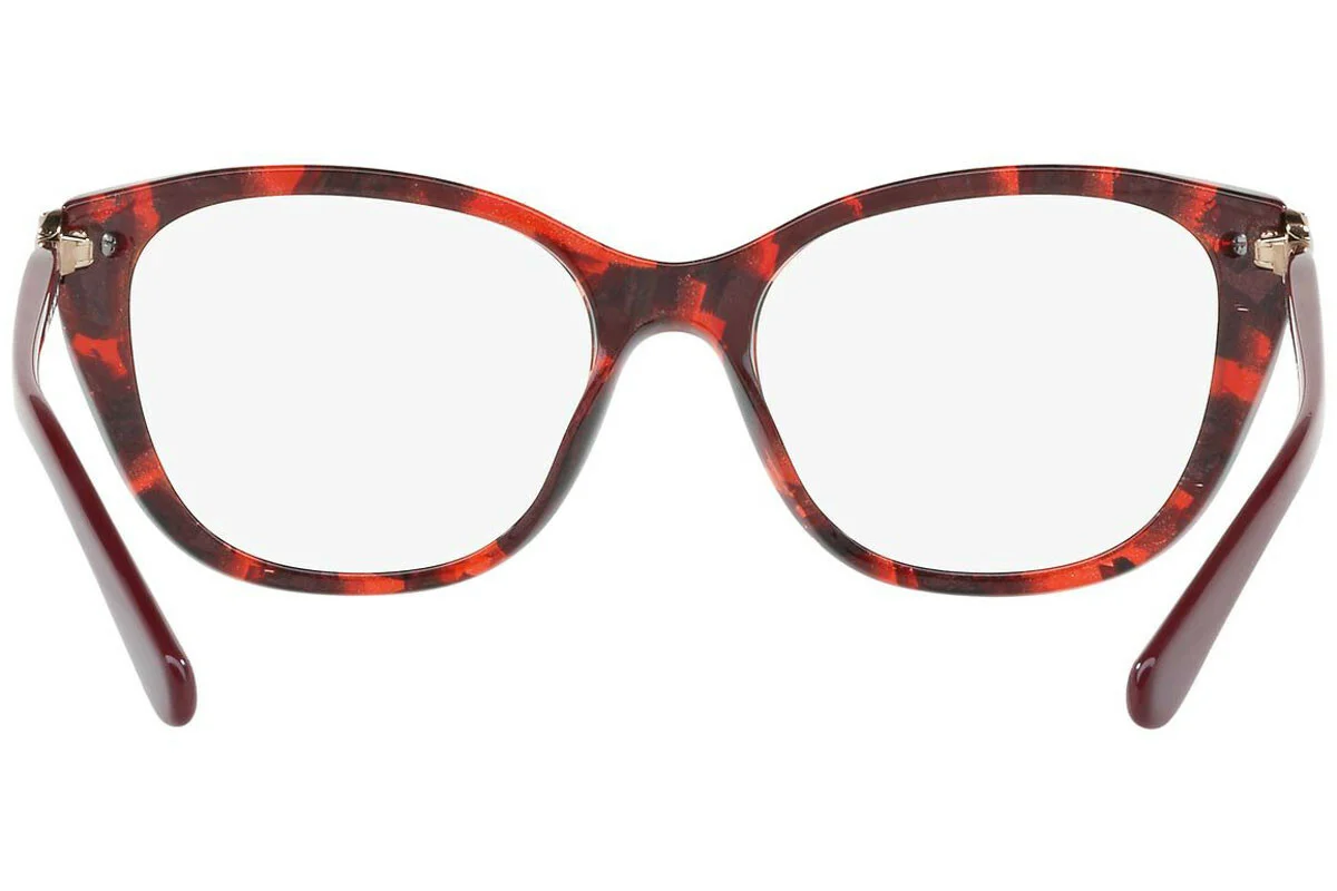 New BVLGARI BV 4140-B 5427 52mm Red Mamba Serpenti Eyeglasses Frames Italy 4