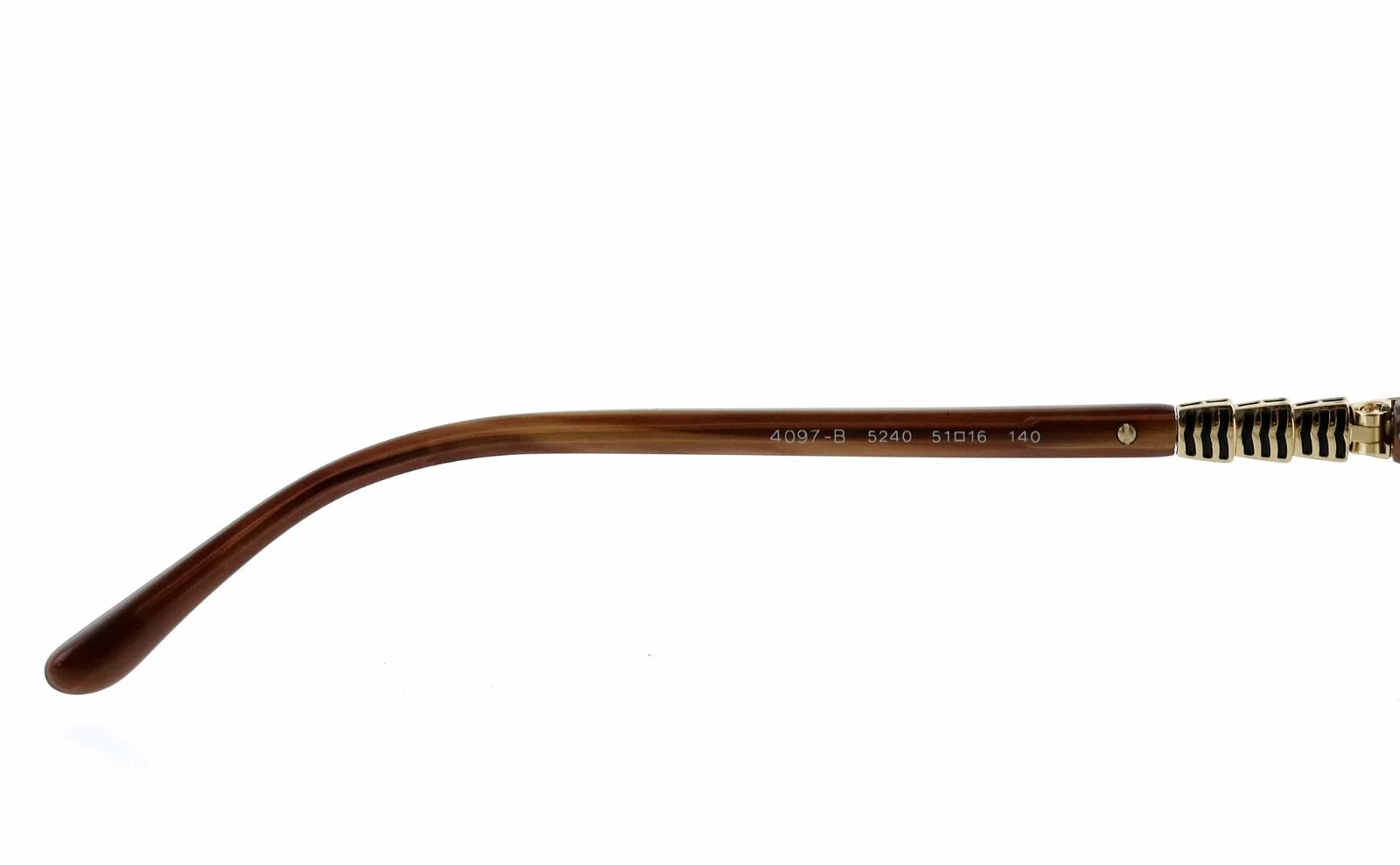 New BVLGARI BV4097-B 5240 51mm Crystal Brown Serpenti Eyeglasses Frames Italy 4