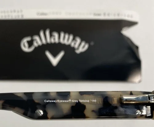 New Callaway Golf Eastlake Eyeglasses Frame 54-16-140 Grey Tortoise New 4