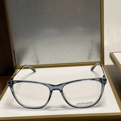 New CALVIN KLEIN CK18706 438 Blue Cat Eye Womens Full Rim Eyeglasses 53-16-135 4
