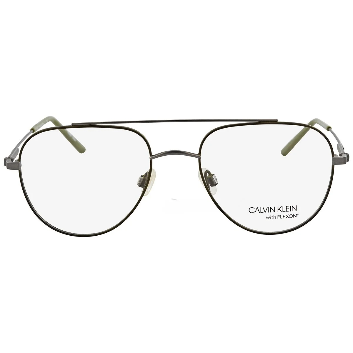 New Calvin Klein Eyeglasses - CK19145F 316- Matte Olive Green (53-19-145) Flexon