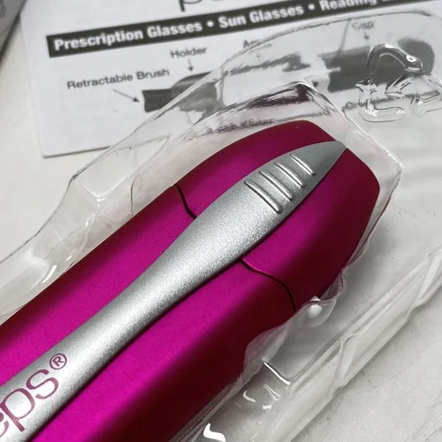 NEW! CarbonKlean Peeps Eyeglass Premium Lens Cleaner Pink Fuchsia 3