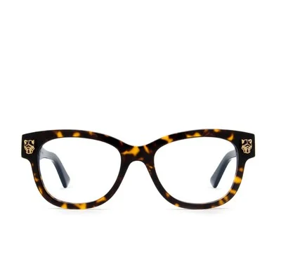 NEW Cartier CT0373o-002 Havana Havana Eyeglasses 2